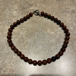 Brown Beaded Necklace